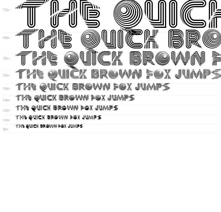 Goline Display Demo Regular Waterfall