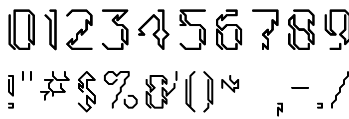 GollanBill Font OTHER CHARS