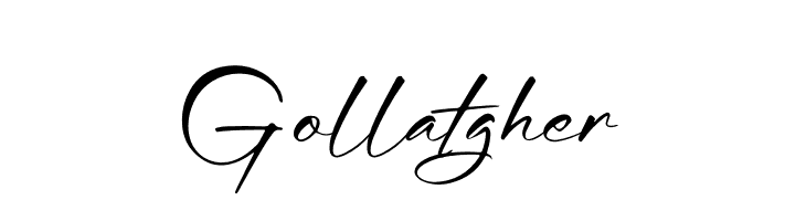Gollatgher  baixar fontes gratis