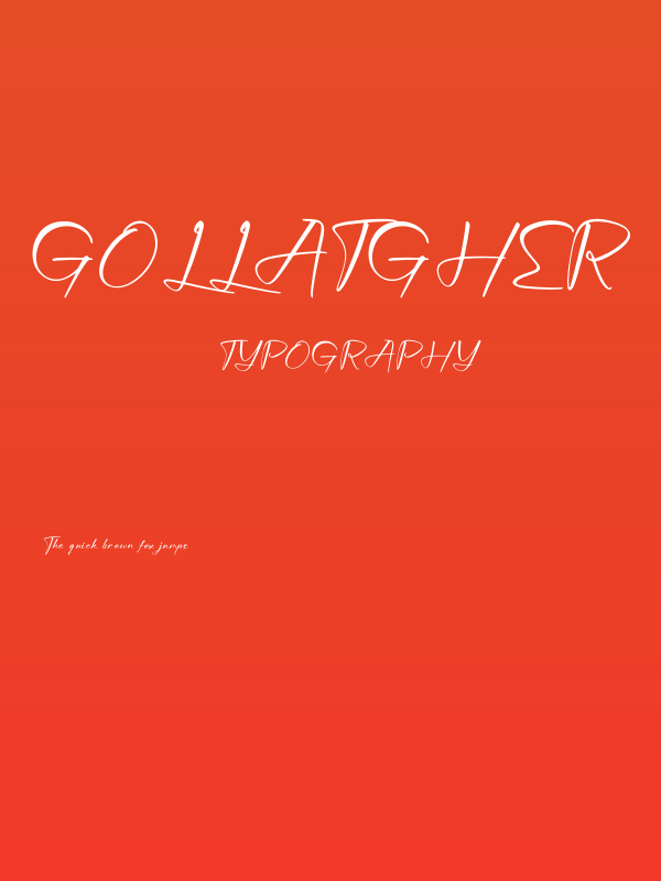 Gollatgher Poster