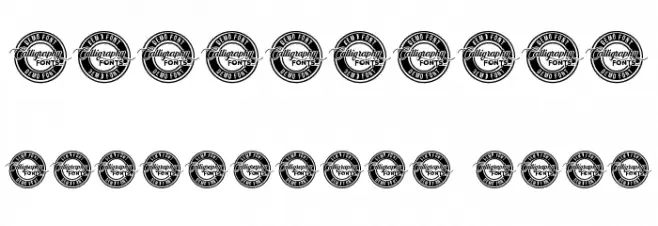 Gollden Sheer Demo Font OTHER CHARS