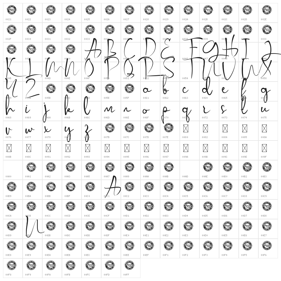 Gollden Sheer Demo Character Map