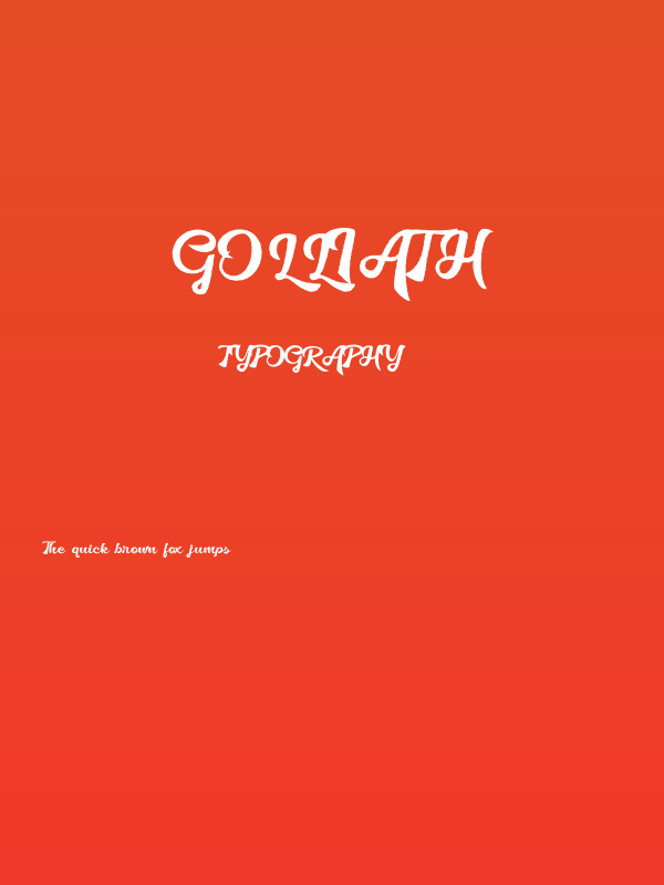 Golliath Poster