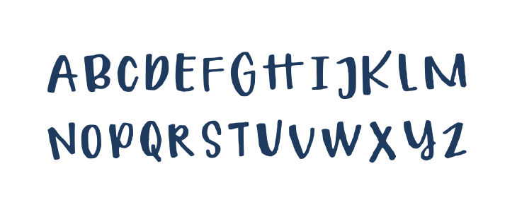 Golly By Beck Regular Uppercase