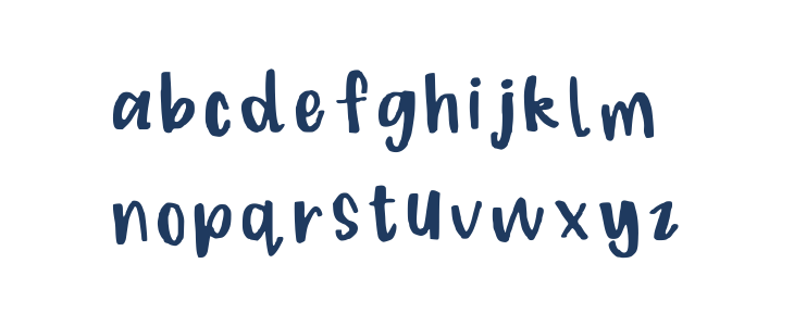 Golly By Beck Regular Lowercase