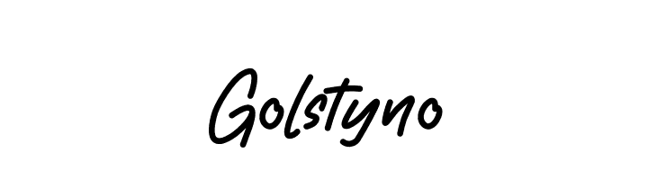 Golstyno  font caratteri gratis