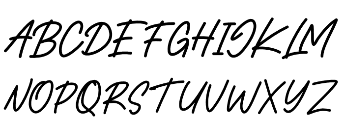 Golstyno Font UPPERCASE