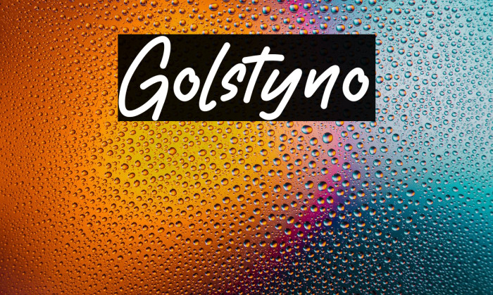 Golstyno Example 2