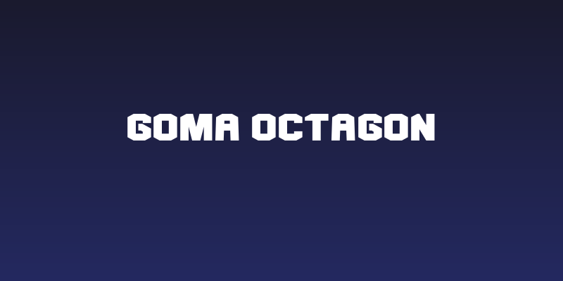 Goma Octagon Social Header