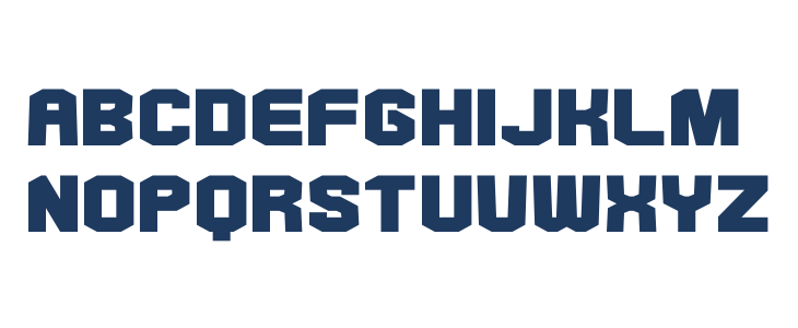 Goma Octagon Lowercase