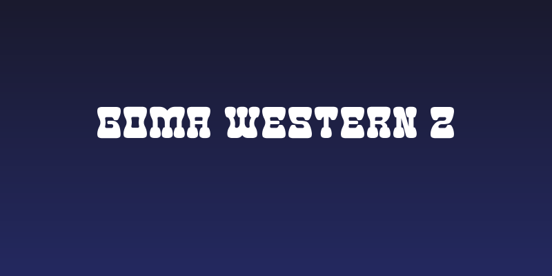 Goma Western 2 Social Header