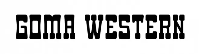 Goma Western  Скачать бесплатные шрифты