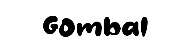 Gombal  Frei Schriftart Herunterladen