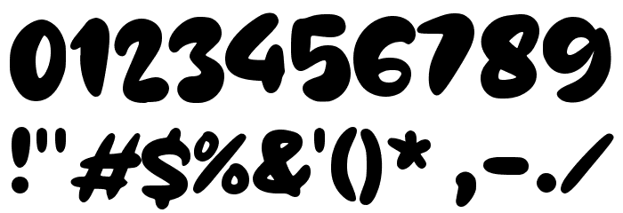 Gombal Font OTHER CHARS