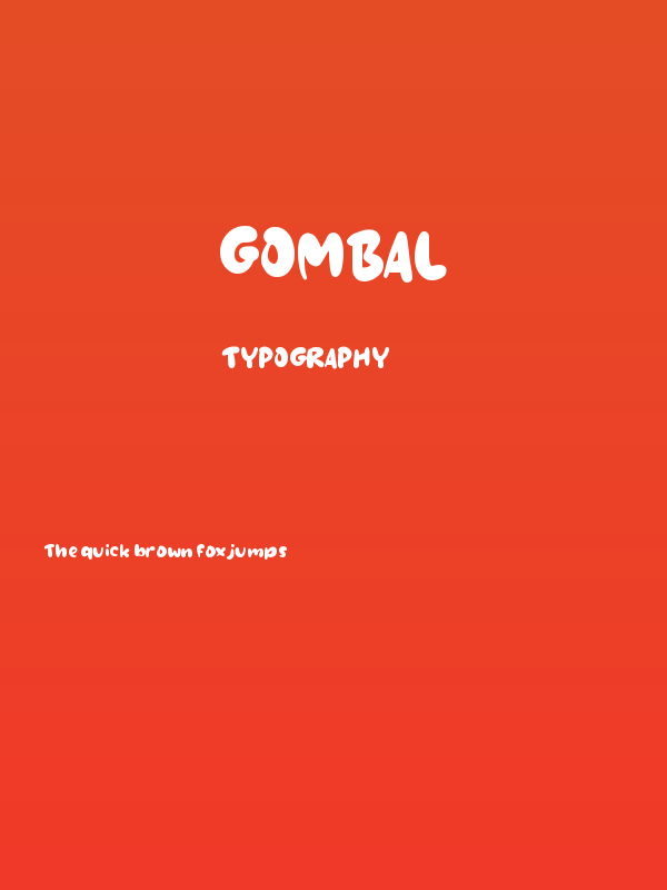 Gombal Poster