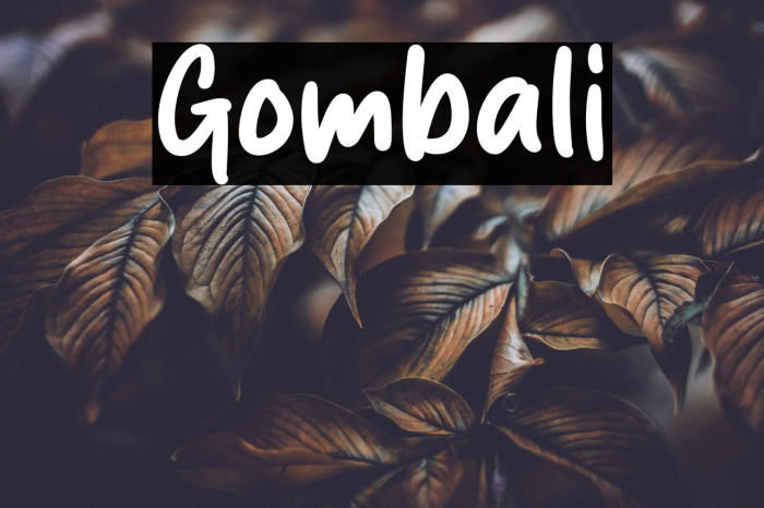 Gombali Example 1