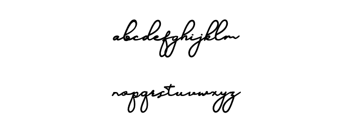 Gomes Font LOWERCASE