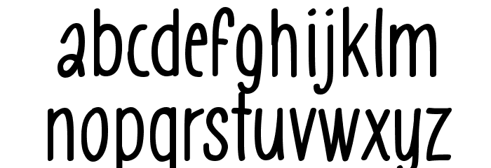 Gomez Strikes Again! Bold Font LOWERCASE