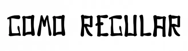 Gomo Regular  Frei Schriftart Herunterladen