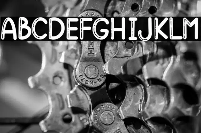 Gomuno Bubble Font examples