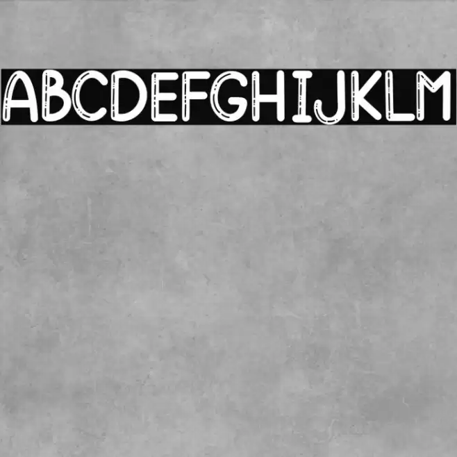 Gomuno Bubble Font examples