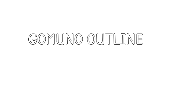 Gomuno Outline Logo