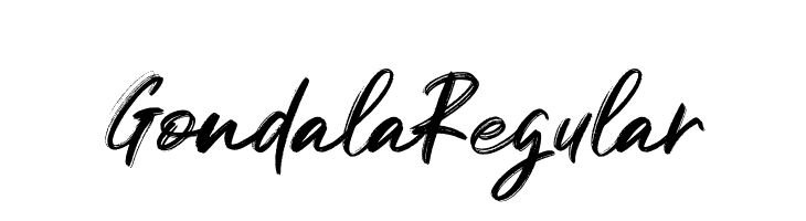 Gondala Regular  لخطوط تنزيل