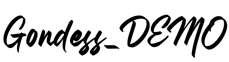 Gondess_DEMO  Fuentes Gratis Descargar