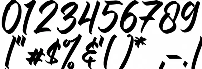 Gondess_DEMO Font OTHER CHARS