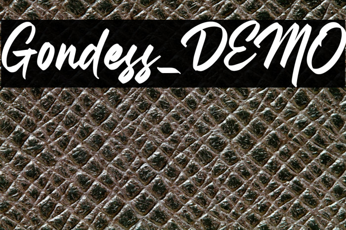 Gondess_DEMO Example 2