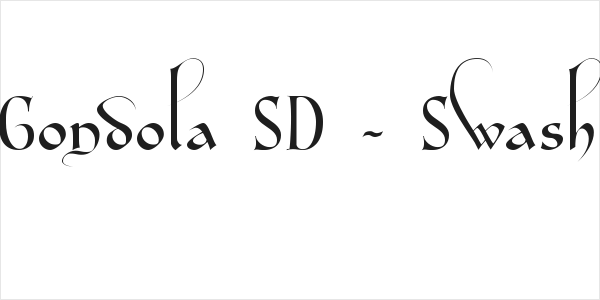 Gondola SD - Swash Logo