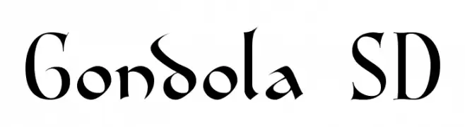 Gondola SD  Frei Schriftart Herunterladen