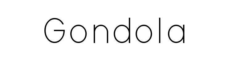 Gondola Fonte