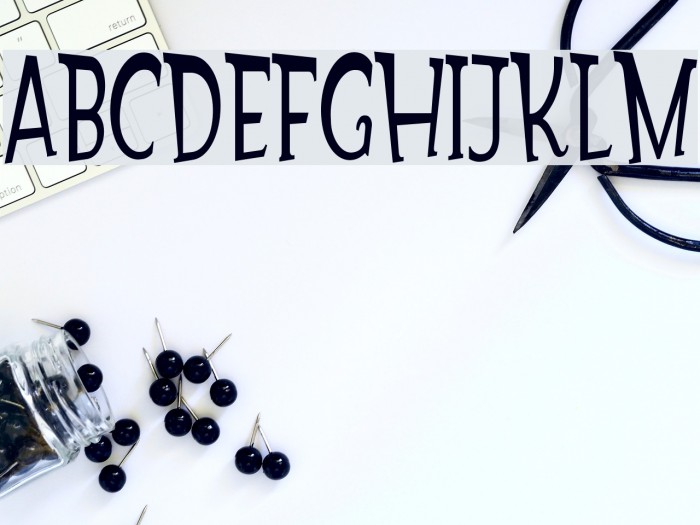 Gondoliere Schriftart examples
