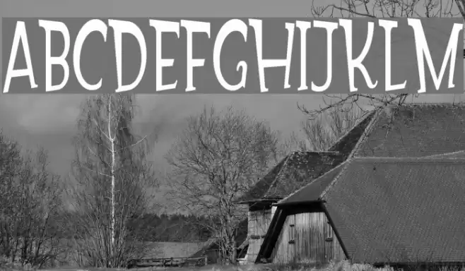 Gondoliere Font examples