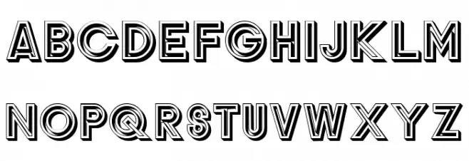 Gondrin Шрифта ВЕРХНИЙ