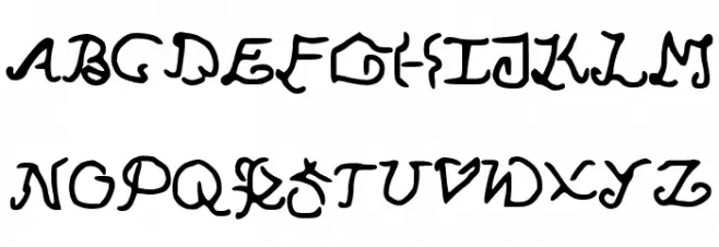 Gone Schriftart Groß