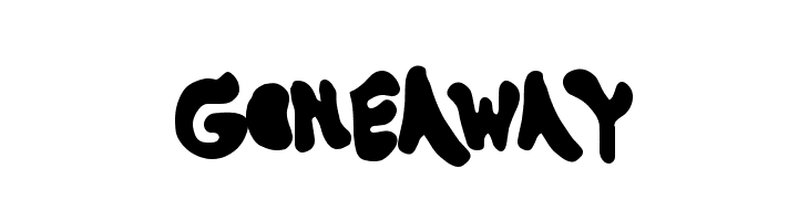 GoneAway Font