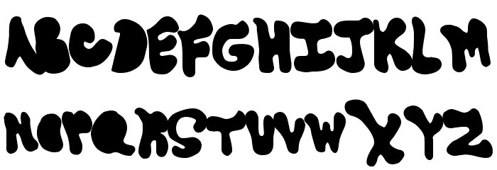 GoneAway Font LOWERCASE