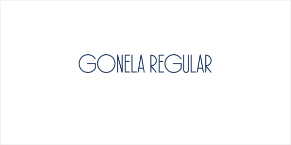 Gonela Regular Logo