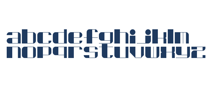 Gongclonker Regular Lowercase