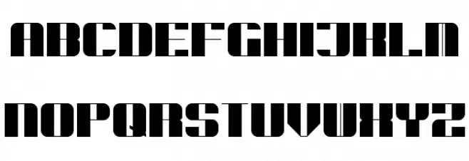 Gongclonker Semibold Regular Polices MAJUSCULES