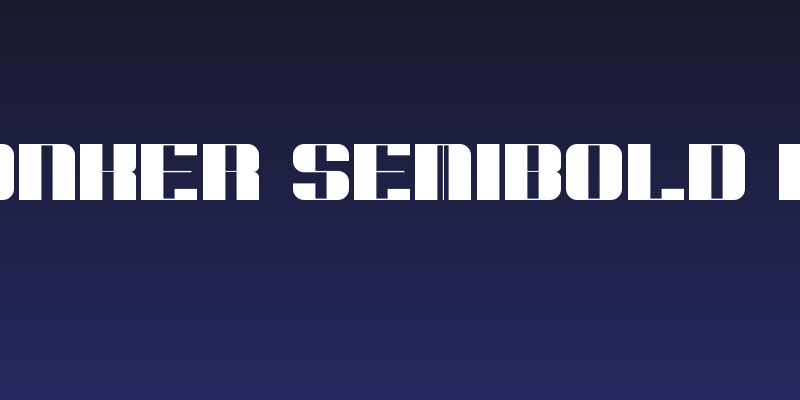 Gongclonker Semibold Regular Social Header