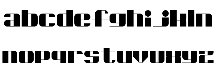 Gongclonker Semibold Regular Fuentes MINÚSCULAS