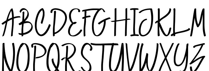 GonlotusFangwellDemo Script Font OTHER CHARS