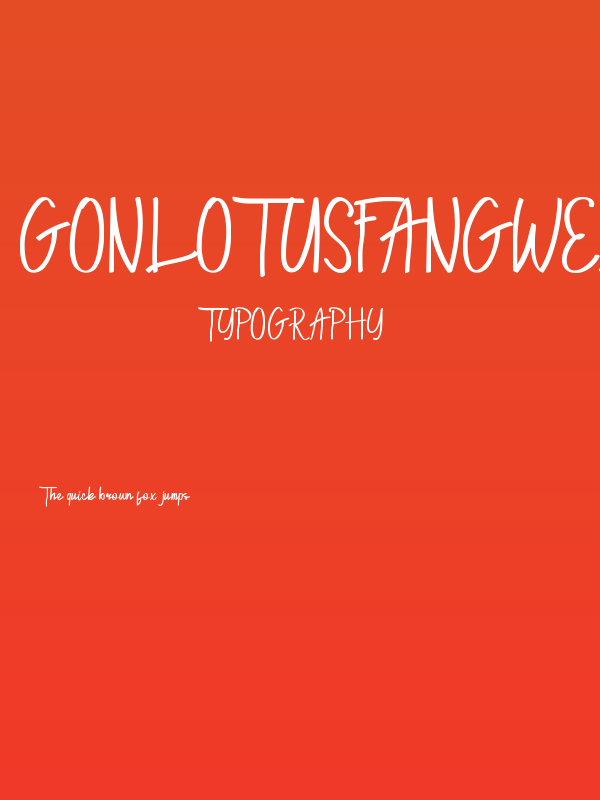 GonlotusFangwellDemo Script Poster