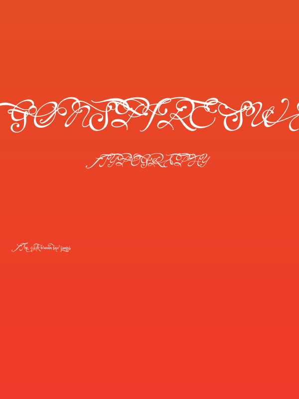 Gonspire Swash PERSONAL Regular Poster