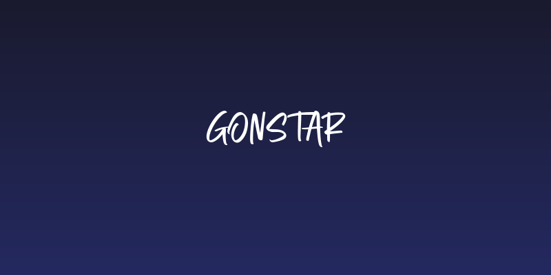 Gonstar Social Header