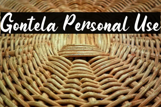 Gontela Personal Use Example 2