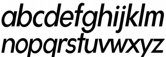 Gonzi Condensed PERSONAL USE Regular Italic फ़ॉन्ट लोअरकेस
